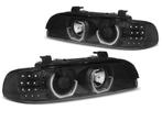 3D LED Angel Eyes koplamp Black geschikt voor BMW E39, Auto-onderdelen, Nieuw, BMW, Verzenden