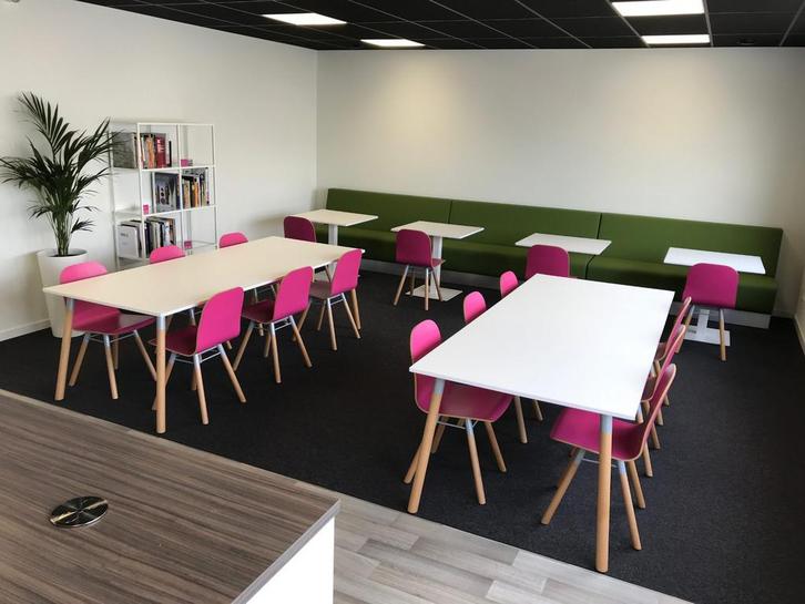 Corner vergadertafel, 200x80cm, Huis en Inrichting, Tafels | Eettafels, Nieuw, Ophalen of Verzenden