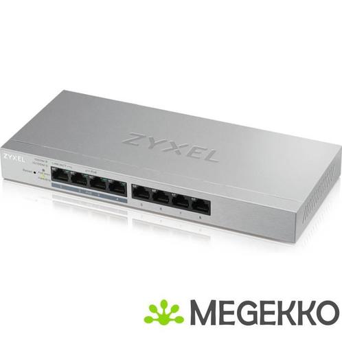 ZyXEL GS1200-8HP v2 Managed Gigabit Ethernet (10/100/1000), Computers en Software, Netwerk switches, Nieuw, Verzenden