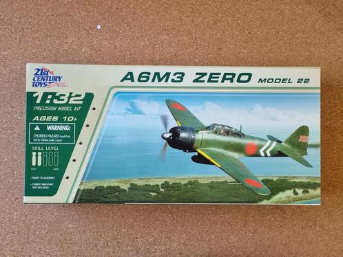 21st Century Toys 22114 A6M3 Zero Model 22 1:32, Hobby en Vrije tijd, Modelbouw | Vliegtuigen en Helikopters, Verzenden
