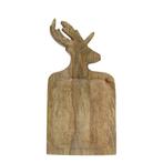 schaal/snijplank mango hout hert 35cm, Huis en Inrichting, Woonaccessoires | Overige, Verzenden, Nieuw