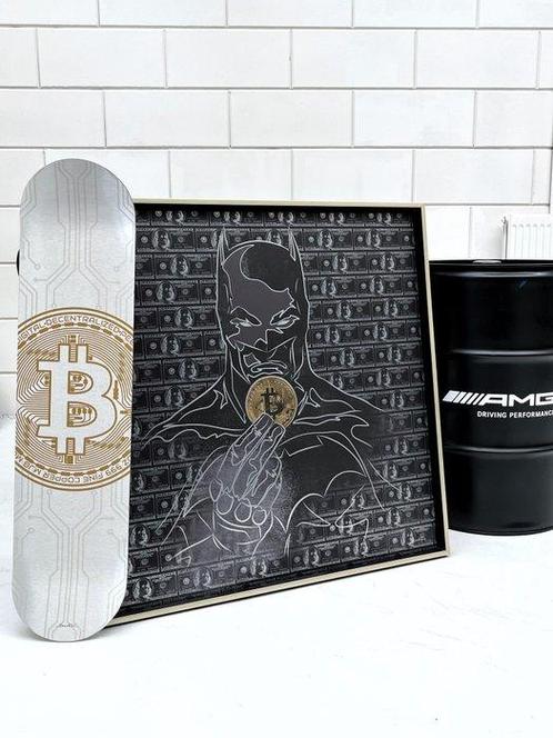 Suketchi - Batman Bitcoin, Antiek en Kunst, Kunst | Schilderijen | Modern