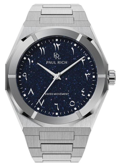 Paul Rich Star Dust II Silver Oasis ARAB205 horloge, Sieraden, Tassen en Uiterlijk, Horloges | Heren, Staal, Nieuw, Staal, Overige merken
