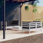 vidaXL 5-delige Loungeset met antracietkleurige kussens, Tuin en Terras, Verzenden, Nieuw, Loungeset