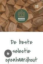 AKTIE!!!! Haardhout XL Netzakken +- 12 kg, Tuin en Terras, Haardhout, Ophalen of Verzenden