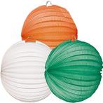 Lampionnen setje oranje-wit-groen - Lampionnen, Ophalen of Verzenden, Nieuw
