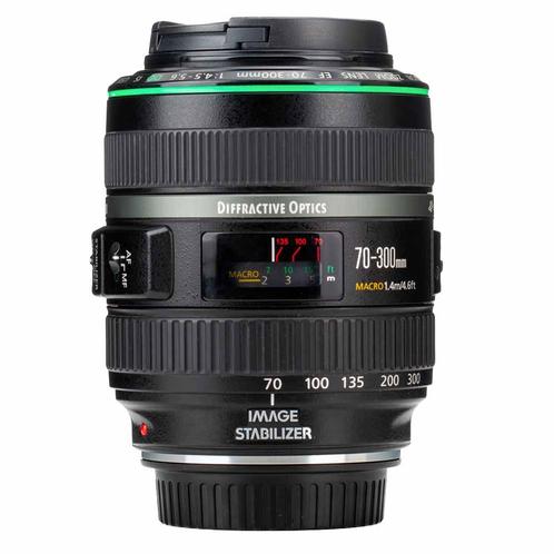 Canon EF 70-300mm F/4.5-5.6 DO IS USM met garantie, Audio, Tv en Foto, Fotografie | Lenzen en Objectieven, Verzenden