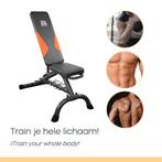 Orange Gym Fitnessbank - Verstelbare Rugleuning, Sport en Fitness, Verzenden, Nieuw, Fitnessbank