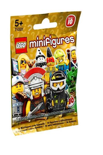 LEGO Minifigures Serie 10 - 1 Zakje - 71001 (Nieuw) beschikbaar voor biedingen