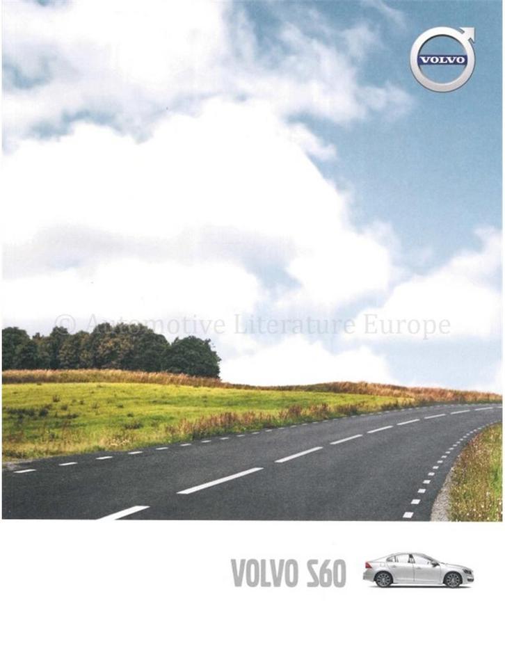 2016 VOLVO S60 BROCHURE NEDERLANDS, Boeken, Auto's | Folders en Tijdschriften, Volvo