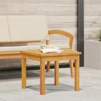 vidaXL Bijzettafel 45x45x38 cm massief acaciahout, Verzenden, Nieuw