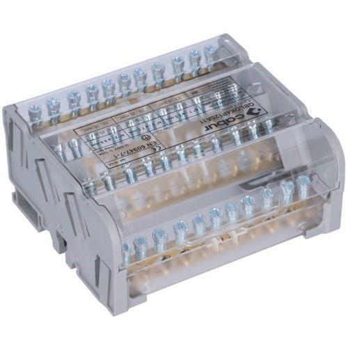 Cabur verdeelblok 4-polig 125A, Doe-het-zelf en Verbouw, Elektra en Kabels, Nieuw, Ophalen of Verzenden