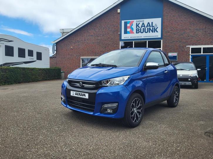 Aixam Coupé Brommobiel Blauw 2024 ABS + EBD Gelderland, Auto's, Aixam, Dealer onderhouden, Onderhoudsboekje, Automaat, Diesel