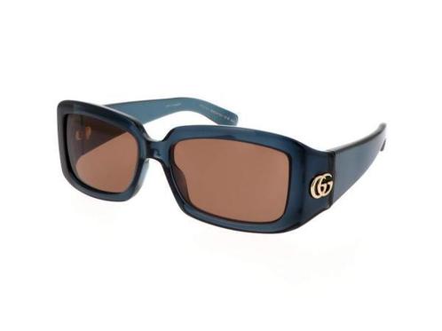 Veiling - Gucci Zonnebril GG1403S 003 54-16 Blauw, Sieraden, Tassen en Uiterlijk, Zonnebrillen en Brillen | Dames