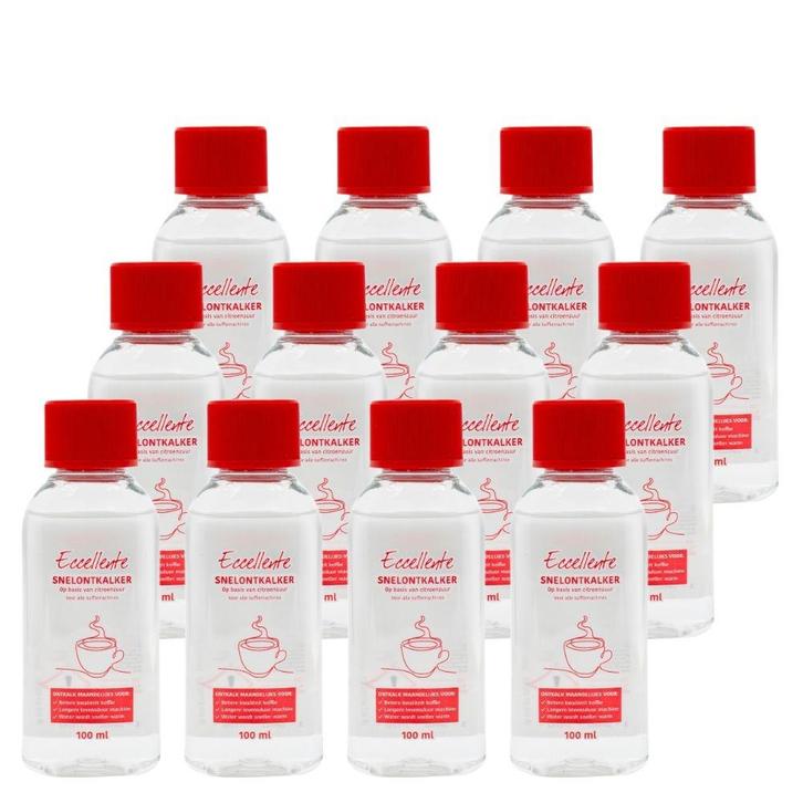 ECCELLENTE ontkalker voor Philips Senseo – 12 flesjes, Witgoed en Apparatuur, Koffiemachine-accessoires, Nieuw, Ophalen of Verzenden