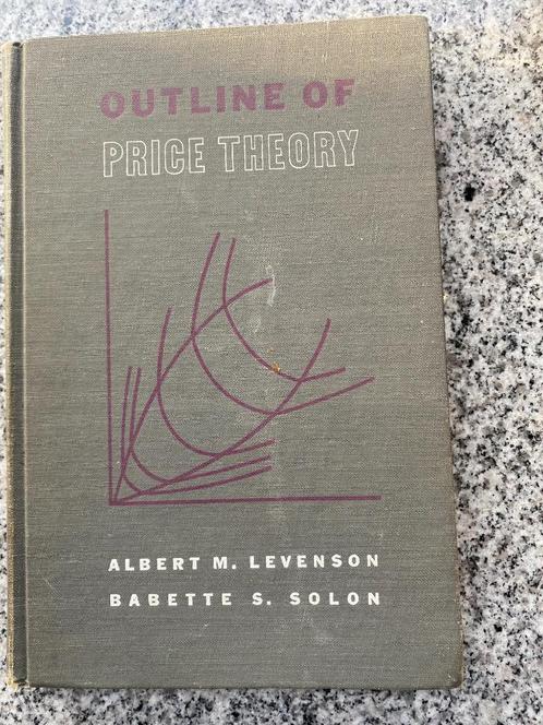 Outline of price theory  (Albert M. Levenson & Babette S. So, Boeken, Economie, Management en Marketing, Management, Gelezen, Verzenden