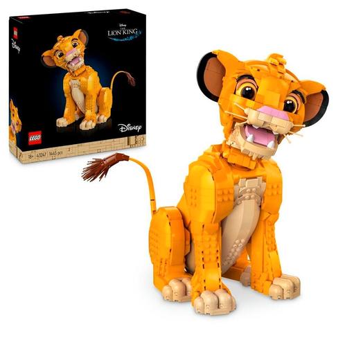 LEGO Disney 43247 Jonge Simba de Leeuwenkoning, Kinderen en Baby's, Speelgoed | Duplo en Lego, Nieuw, Verzenden
