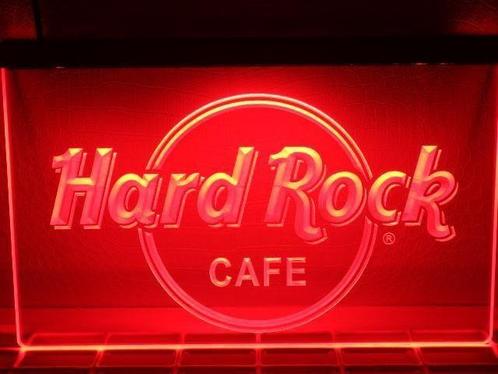 Hard Rock neon bord lamp LED verlichting reclame lichtbak *r, Verzamelen, Merken en Reclamevoorwerpen, Nieuw, Verzenden