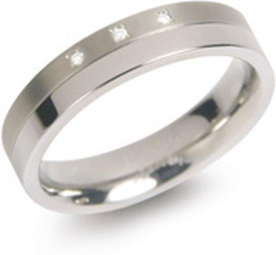 Boccia Titanium 0129-03 Ring - Titanium - Zilverkleurig -, Sieraden, Tassen en Uiterlijk, Ringen, Verzenden