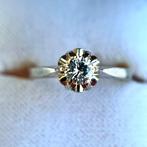Ring - 14 karaat Witgoud - 0.30ct. tw. - Ring - briljant 0.3, Sieraden, Tassen en Uiterlijk, Ringen, Nieuw