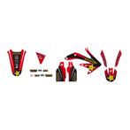 Blackbird stickerset Rockstar Energy Honda CRF 450R 2005-200, Motoren, Verzenden