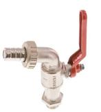 G 3/8 inch Messing 2-Way Wartelkraan Kogelkraan, Verzenden, Nieuw