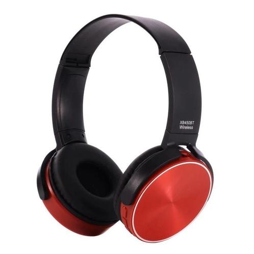 Hbs Xb450bt Draadloze On-ear Koptelefoon Rood, Audio, Tv en Foto, Koptelefoons, Nieuw, Ophalen of Verzenden