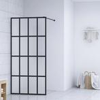 vidaXL Inloopdouchewand 100x195 cm mat gehard glas, Verzenden, Nieuw