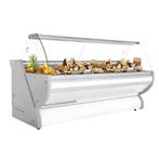 GGM Gastro | Koeltoonbank - 3000mm - met verlichting - Wit |, Zakelijke goederen, Horeca | Meubilair en Inrichting, Verzenden