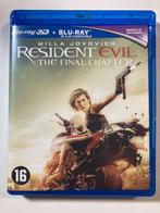 RESIDENT EVIL THE FINAL CHAPTER (3D + 2D) (BLURAY), Cd's en Dvd's, Verzenden, Gebruikt