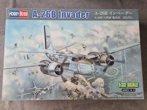 HobbyBoss 83213 A-26B Invader 1:32, Hobby en Vrije tijd, Modelbouw | Vliegtuigen en Helikopters, Verzenden