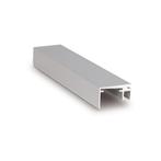 Glazen balustrade vloermontage 1.0kN Top Cover profielen-Alu, Doe-het-zelf en Verbouw, Glas en Ramen, Ophalen of Verzenden, Nieuw