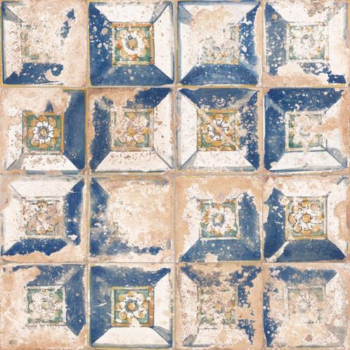 Vloertegel / wandtegel fs heritage square 45x45cm 4 in 1, Doe-het-zelf en Verbouw, Tegels, Vloertegels, Nieuw, 10 m² of meer, Keramiek