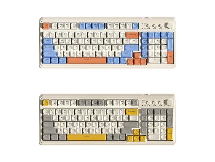 AULA S99 Tri-Mode Verbinding | Nieuw, Computers en Software, Toetsenborden, Ergonomisch, Gaming toetsenbord, Multimediatoetsen