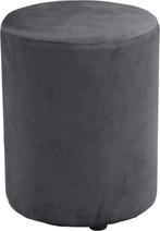 2dekans | Arti Casa Poef Rond Velvet - Ronde Velvet Poef, Ophalen of Verzenden, Zo goed als nieuw