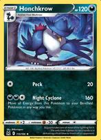 Honchkrow 115/196 Lost Origin, Hobby en Vrije tijd, Verzamelkaartspellen | Pokémon, Ophalen of Verzenden, Nieuw, Losse kaart, Foil
