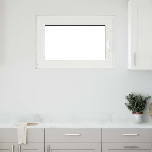 vidaXL Kelderraam RISOR 90x60 cm draaikiep-1/2 DIN links, Doe-het-zelf en Verbouw, Glas en Ramen, Nieuw, Verzenden