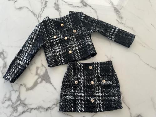 Meisjes 2 delig kledingsetje Chic Zwart, Kinderen en Baby's, Kinderkleding | Kinder-kledingpakketten, Nieuw, Overige maten, Verzenden