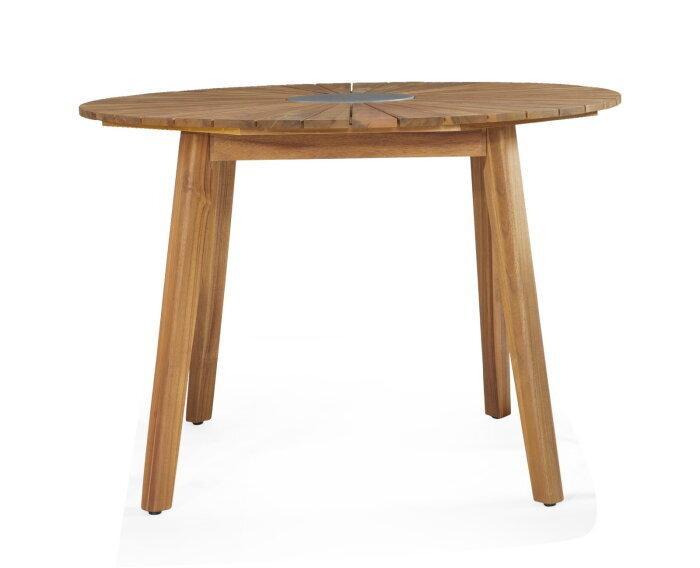 Tuintafel Bali rond Ø110 cm, Tuin en Terras, Tuintafels, Nieuw, Ophalen of Verzenden
