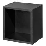 Wandrek Newport voor badkamer 25x27x21 cm zwart [en.casa], Huis en Inrichting, Verzenden, Nieuw