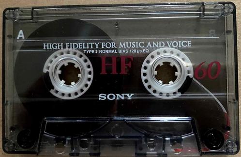 Sony HF60 gebruikte lege cassette band, Cd's en Dvd's, Cassettebandjes, Verzenden