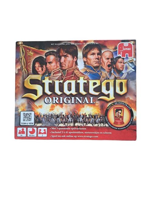 Stratego original bordspel, Hobby en Vrije tijd, Gezelschapsspellen | Bordspellen, Een of twee spelers, Zo goed als nieuw, Ophalen of Verzenden