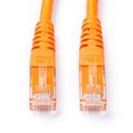 Netwerkkabel | Cat6 U/UTP | 20 meter (100% koper, Oranje), Nieuw, Verzenden