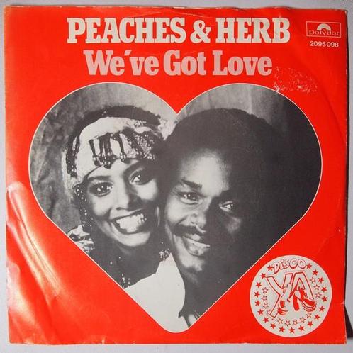 Peaches and Herb - Weve got love - Single, Cd's en Dvd's, Vinyl Singles, Single, Gebruikt, 7 inch, Pop