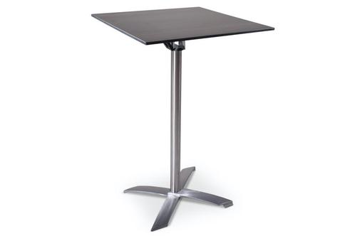 Statafel Helsinki | 70x70cm | opklapbaar, Tuin en Terras, Tuintafels, Nieuw, Kunststof, Vierkant, Ophalen of Verzenden
