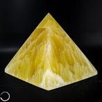 Zeer zeldzame A +++ zonnige gele calcietpiramide Uit