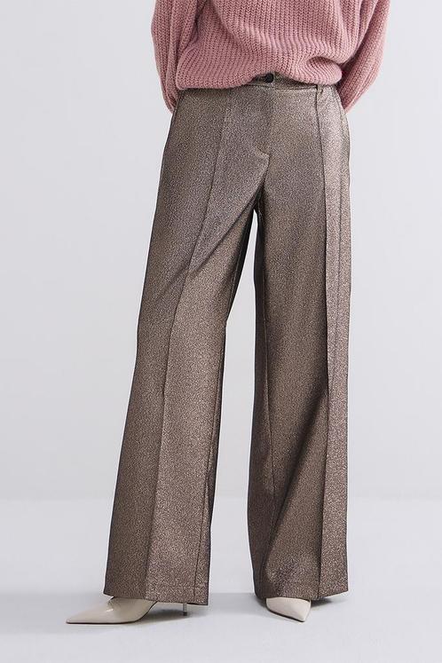 -50% Summum  Summum 4s2732-12126 trousers glitter  maat 40, Kleding | Dames, Broeken en Pantalons, Nieuw, Verzenden