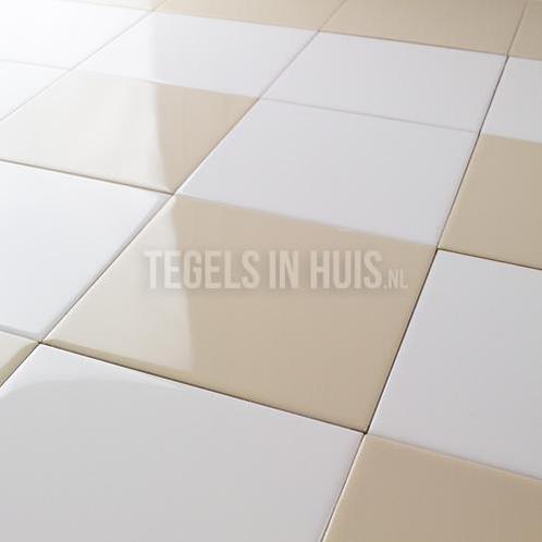Wandtegels glans mokka arena 15x15 wandtegel, Doe-het-zelf en Verbouw, Tegels, Wandtegels, Nieuw, 10 m² of meer, Keramiek, Ophalen of Verzenden