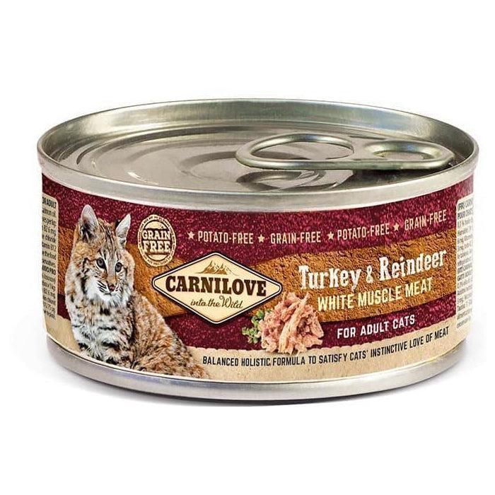 Carnilove Cans Turkey / Reindeer, Dieren en Toebehoren, Dierenvoeding, Verzenden