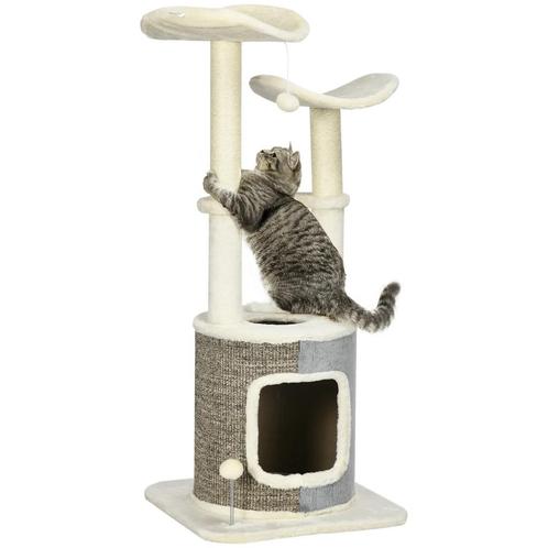 TRUUSK Stabiele Krabpaal, Kattenboom Met Kattenhol, Platform, Dieren en Toebehoren, Katten-accessoires, Nieuw, Verzenden